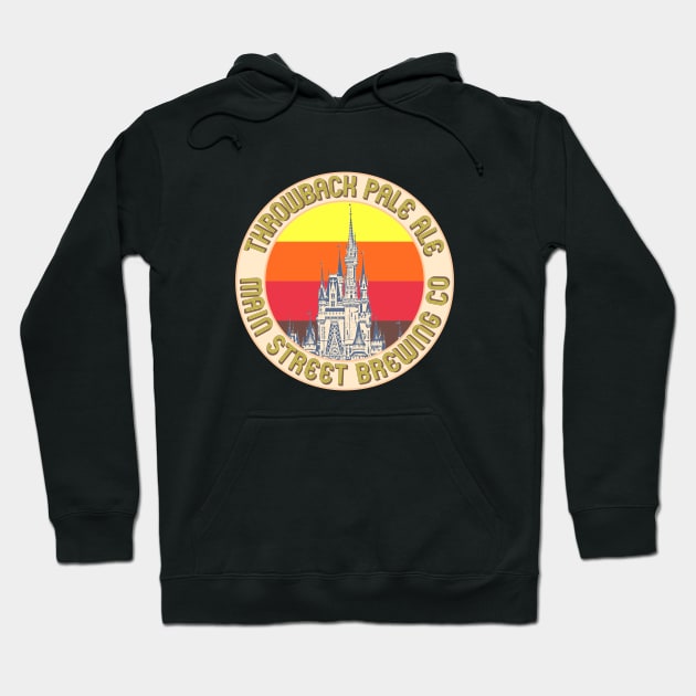 Throwback Pale Ale Main Street Brewing Company Hoodie by FandomTrading